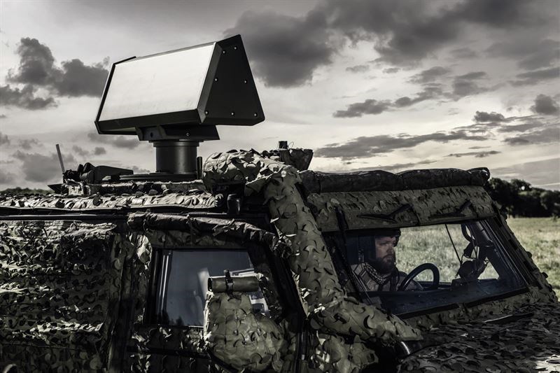 Saab's Giraffe 1X Radar Offers A Man-Portable 75km Detection