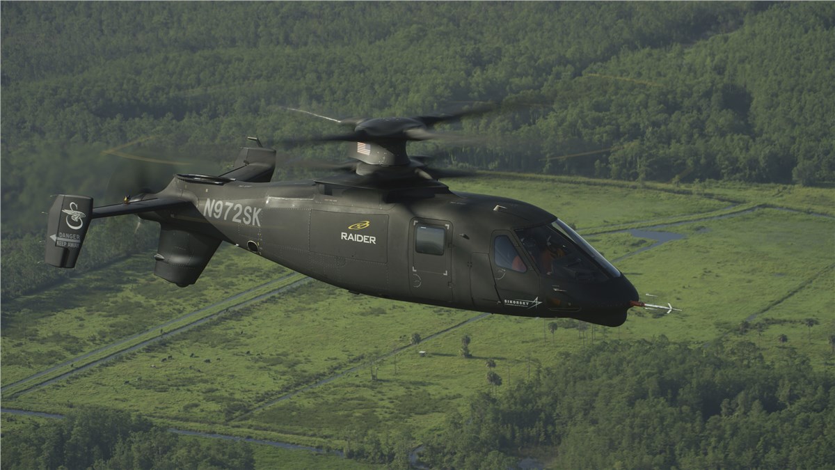 Sikorsky S-97 Raider Exceeds 200 Knots As Company Prepares P