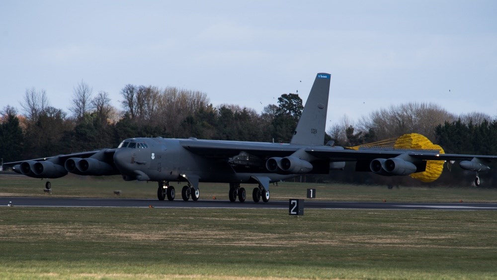 US Air Force B-52s Deploy To Europe