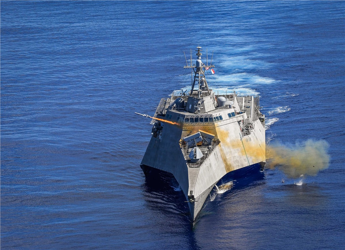 LCS Successfully Launches Naval Strike Missile