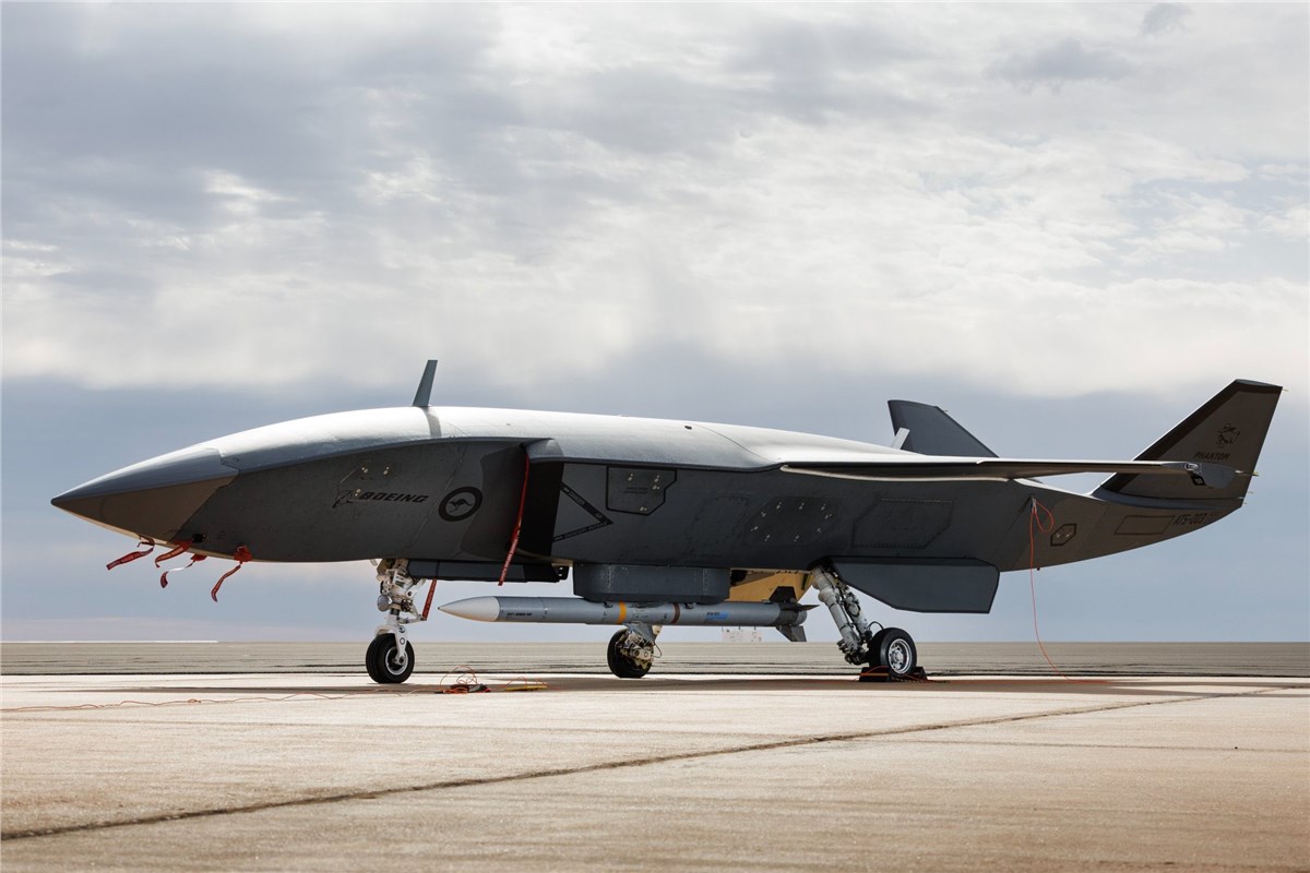 Rheinmetall and Boeing Partner on German MQ-28 Ghost Bat  Rheinmetall AG / Boeing Australia &copy;