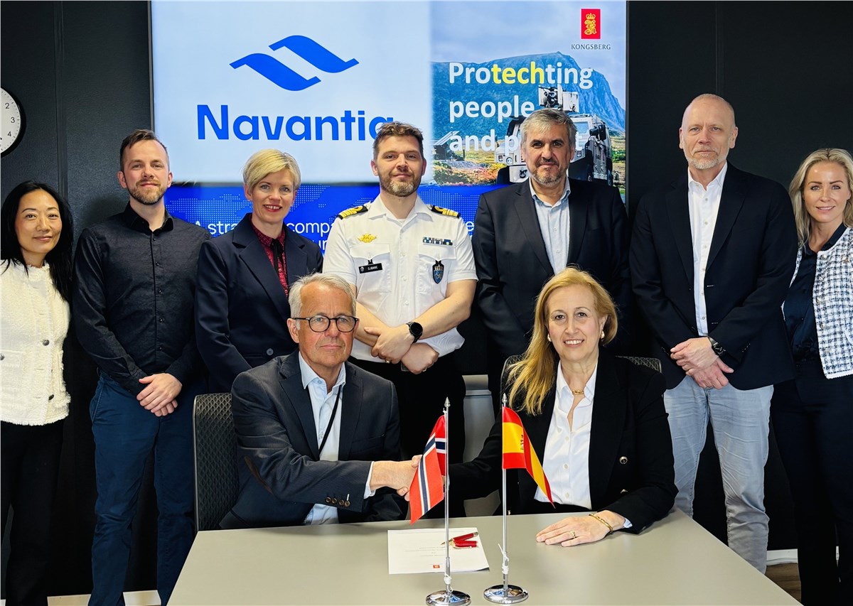 Navantia and KNS Sign a FA to Support the Royal Norwegian Navy's F 310 Frigates  Navantia &copy;
