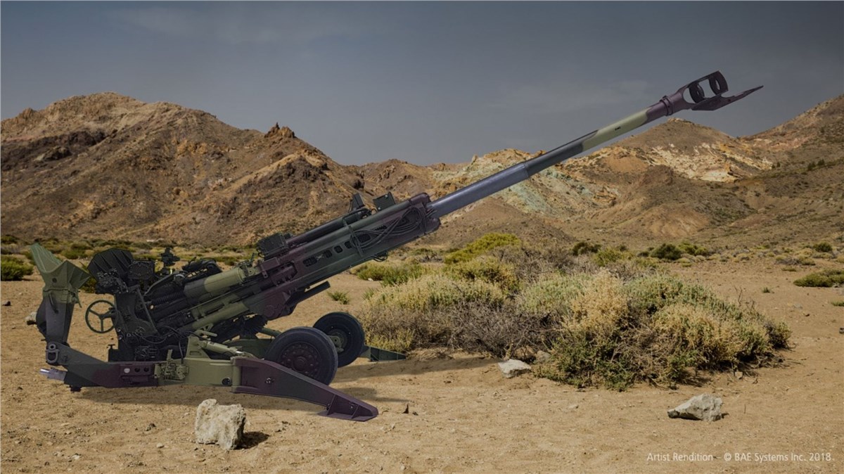 India - Sustainment Support for M777A2 Ultra-Light Howitzers  BAE Systems PLC &copy;