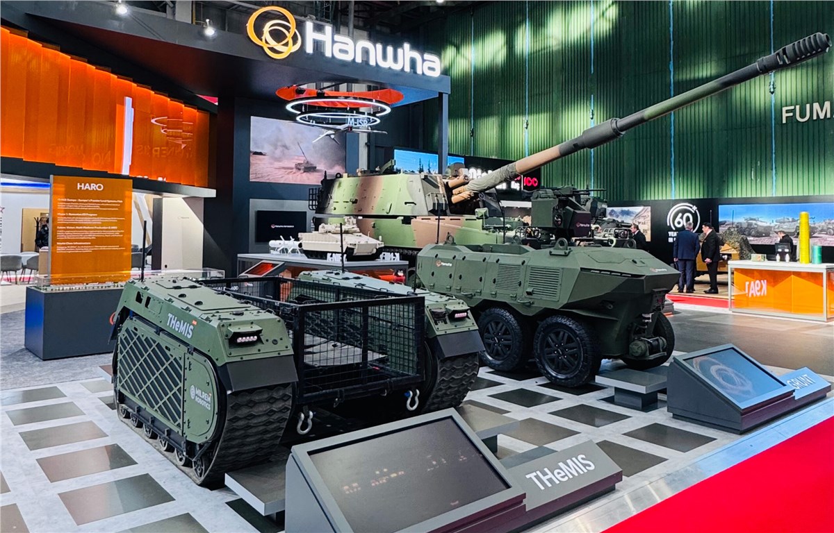 Hanwha Signs Teaming Agreement with Milrem Robotics for Romanian UGV program   Milrem Robotics &copy;