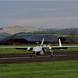 Image - 2Excel Aviation and IAI Demo IAI's Maritime Heron UAS to UK Government and Civil Observers