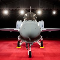Lockheed Martin and Royal Bahraini AF Celebrate Bahrain's 1st F-16 Block 70 Aircraft in Greenville, South Carolina
