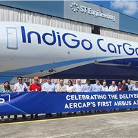 AerCap Delivers its 1st Airbus A321 Passenger-to-Freighter Converted Aircraft to IndiGo