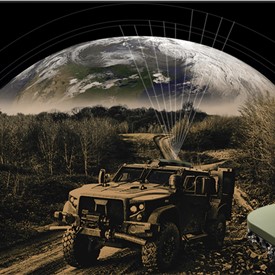 Image - Kymeta Begins Fulfilling Customer Orders of its 1st Multi-Orbit, On-the-Move Flat-Panel Antenna for Military Users