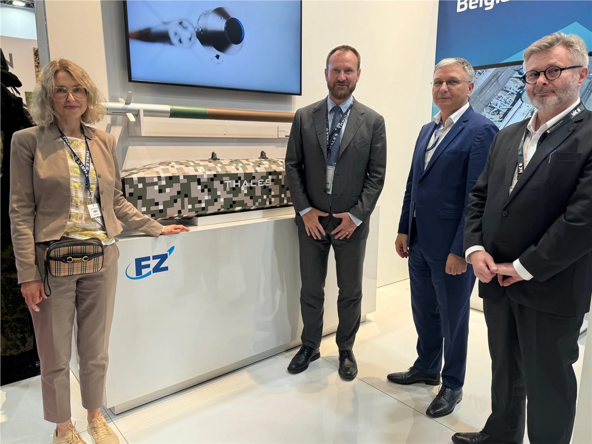 Thales Belgium, WB Electronics and AREX  Signed an MoU to Develop a New Remote Weapon System Equipped With 70mm Rockets