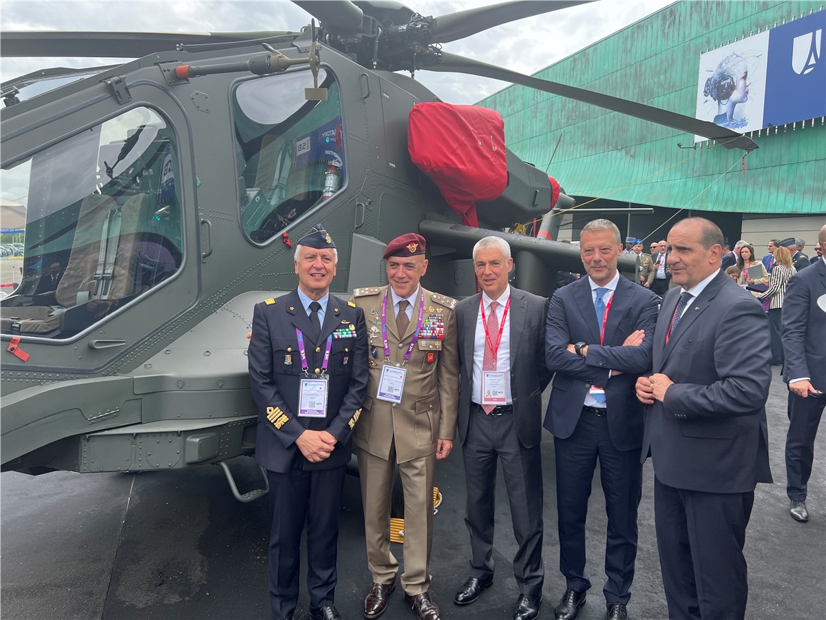 Leonardo Showcases AW249 Helicopter's Next Gen Design and Capabilities