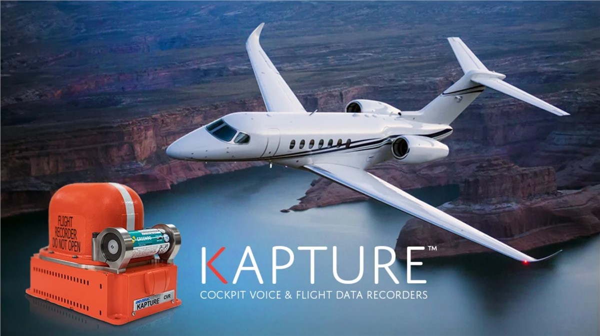Textron Aviation Selects Universal Avionics KAPTURE Flight Recorders