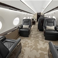 1st Outfitted Gulfstream G800 Takes Flight