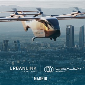 Image - UrbanLink Air Mobility Partners with CRISALION Mobility for 20 eVTOLs
