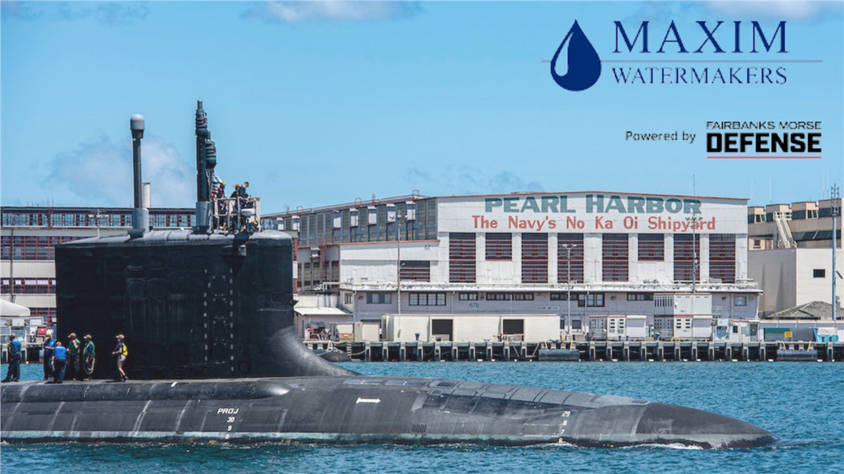 Fairbanks Morse Defense's Maxim Watermakers Completes Testing of 1st US Navy Closed Loop Cooling System   Fairbanks Morse Defense &copy;
