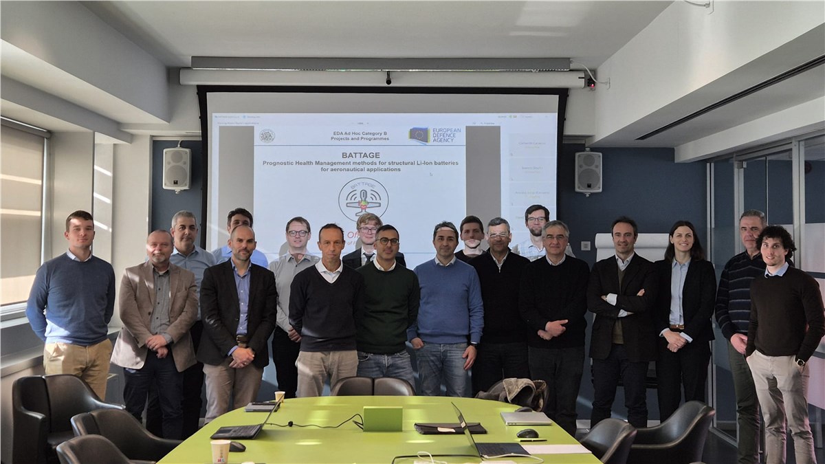 EDA Launches Project to Improve Monitoring of Battery Health in Aircraft  European Defence Agency (EDA) &copy;