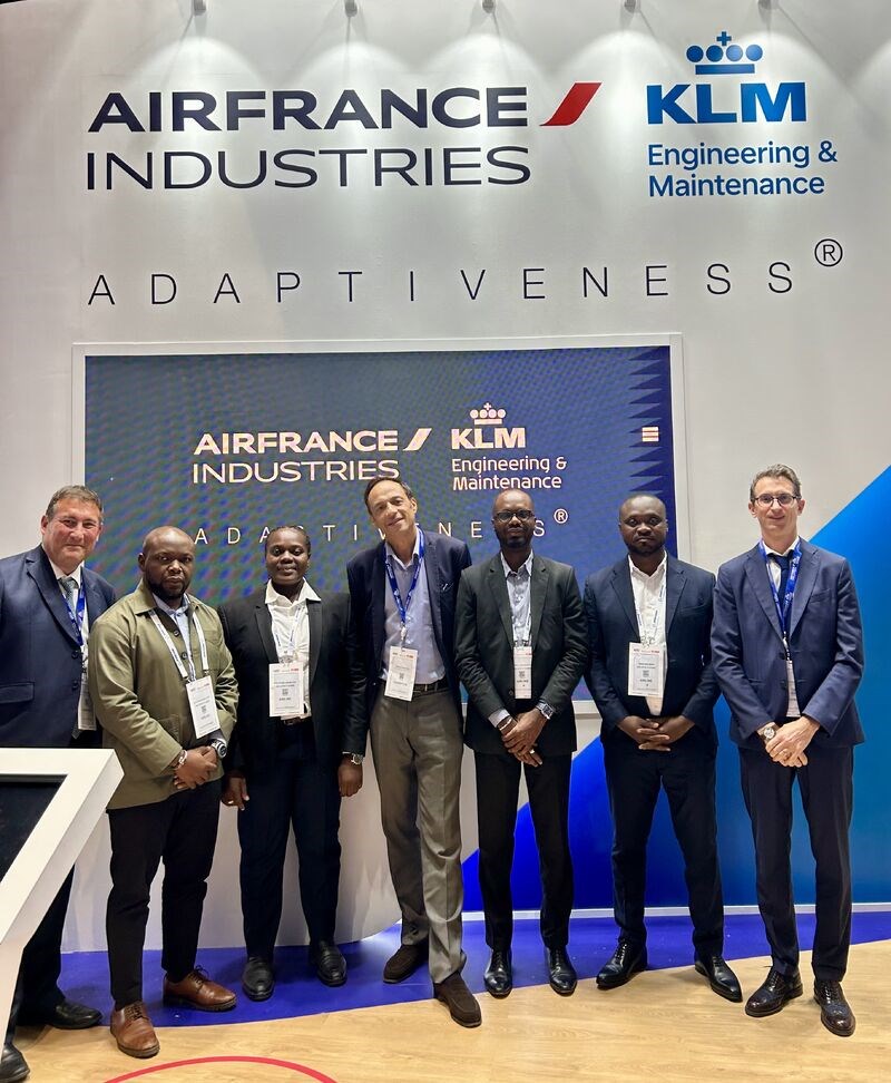 AFI KLM E&M and Air Cote d'Ivoire Extend Component Support Contract and Expands Airbus Fleet to Enhance Global Reach  Air France Industries KLM Engineering & Maintenance (AFI KLM E&M) &copy;