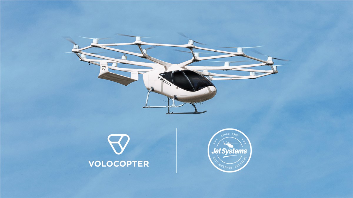 Jet Systems and Volocopter to Partner in eVTOL Operations in France  Volocopter &copy;