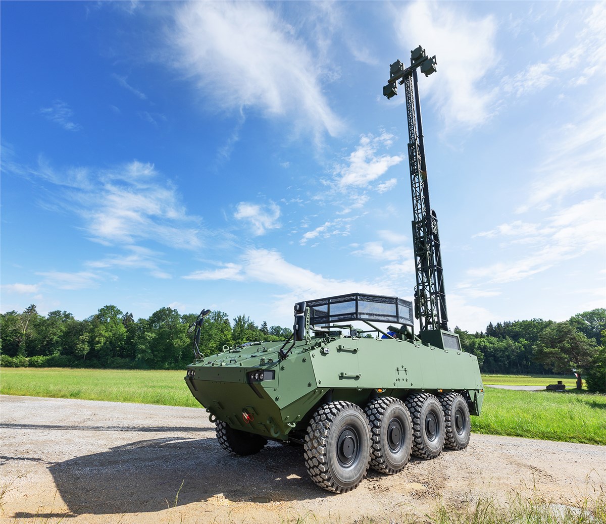 GDELS to Supply PIRANHA 5 for German Army's TaWAN Project  General Dynamics European Land Systems (GDELS) &copy;