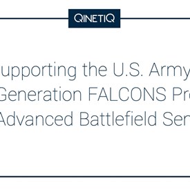 Image - QinetiQ US Solidifies Key Systems Integration Role in US Army's Next-Gen FALCONS Program for Advanced Battlefield Sensing