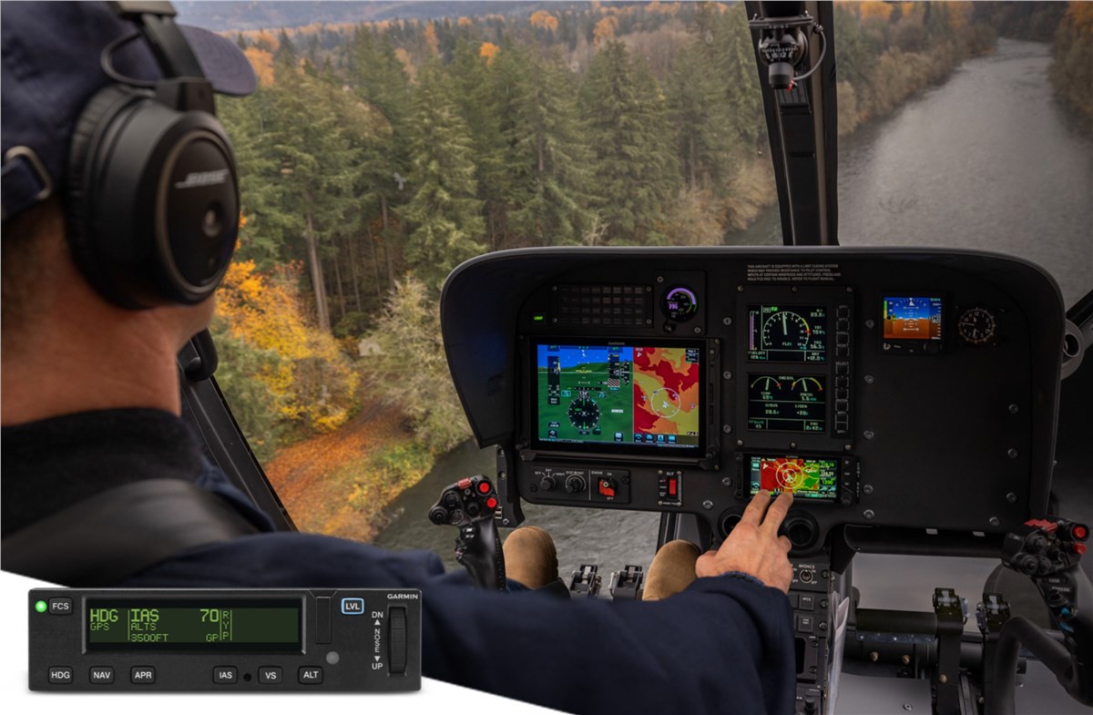 Garmin Announces Upcoming Retrofit Certification of GFC 600H Flight Control System for Airbus H130 Helicopters
