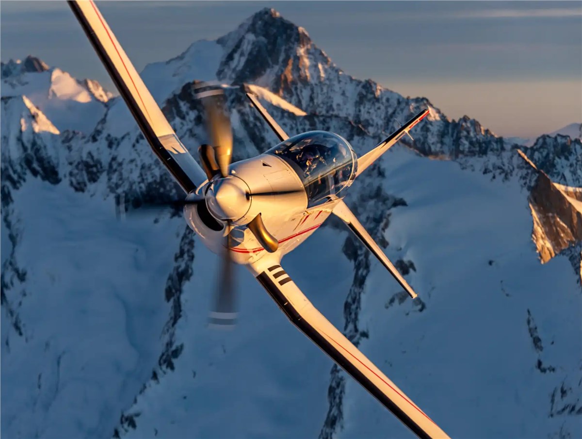 French Air and Space Force Buys 22 PC-7 MKX Aircraft for Basic Military Pilot Training  Pilatus Aircraft &copy;