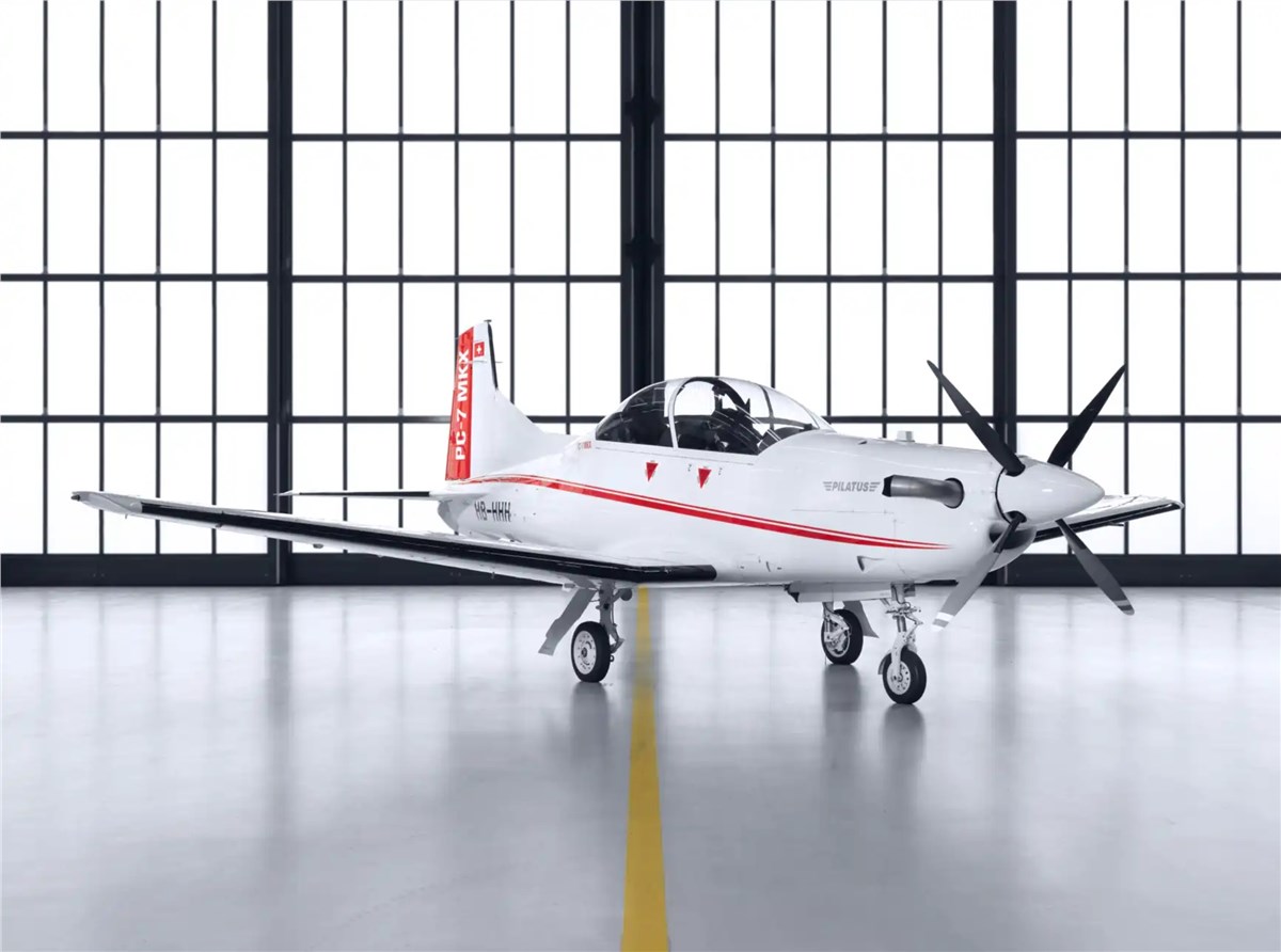 French Air and Space Force Buys 22 PC-7 MKX Aircraft for Basic Military Pilot Training  Pilatus Aircraft &copy;