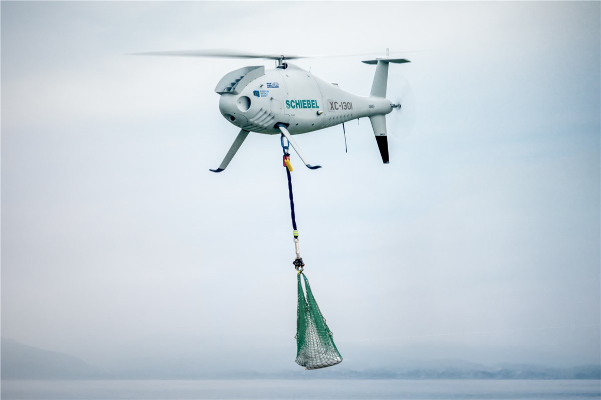Schiebel Camcopter S-100 UAS Selected by EDA for Cross-domain Logistics Programme  Schiebel &copy;