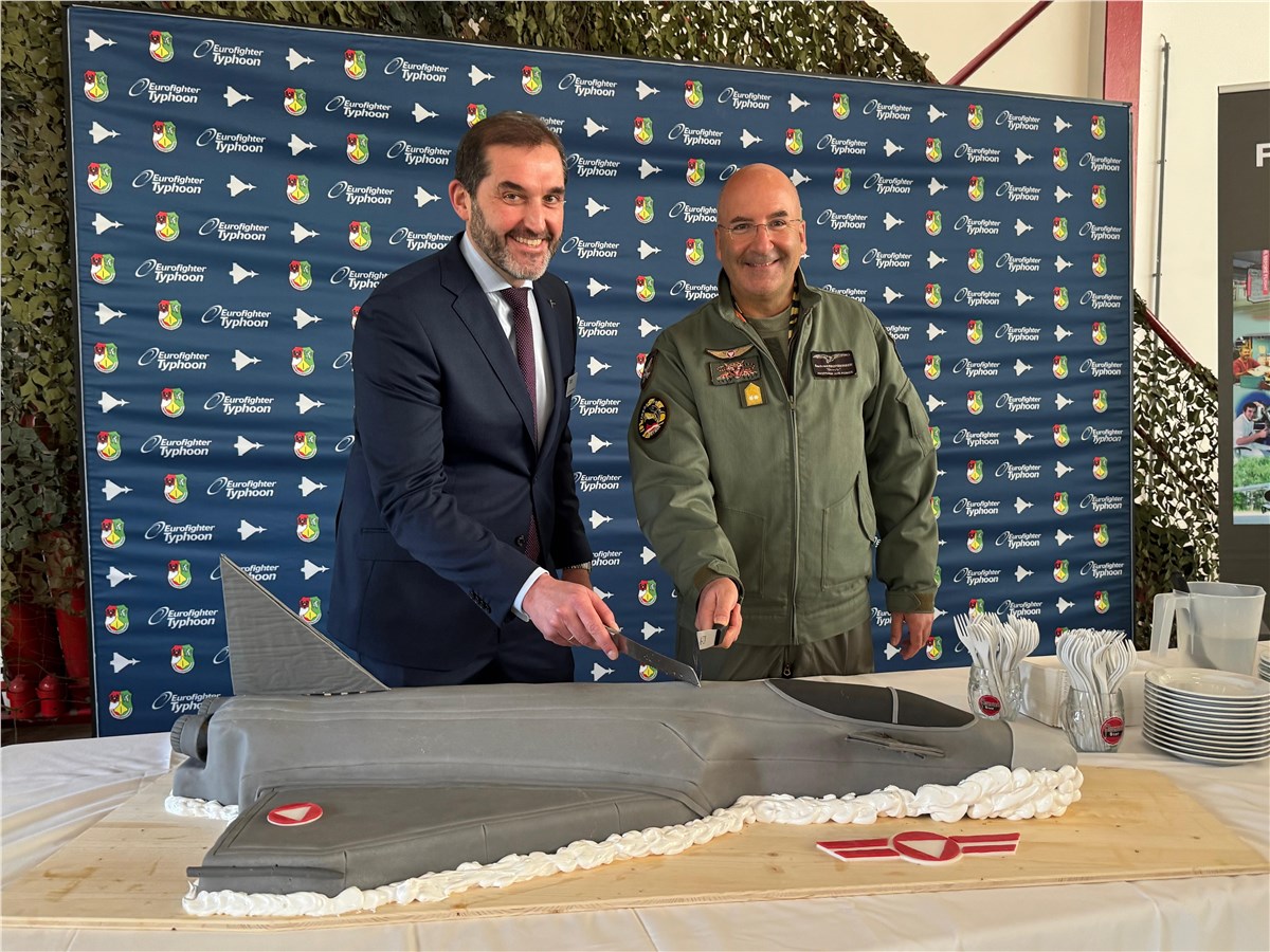 Austrian Eurofighters Achieve 20,000 Flying Hours   Eurofighter Typhoon &copy;