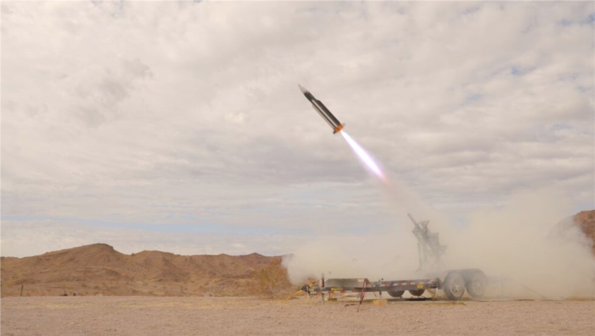 BlueHalo Conducts Successful Test Launch of FE-1 Next-Gen C-UAS Missile  BlueHalo &copy;