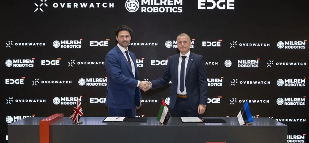 Overwatch and Milrem Robotics Announce Strategic Collaboration to Advance Unmanned Defence Capabilities  Milrem Robotics &copy;