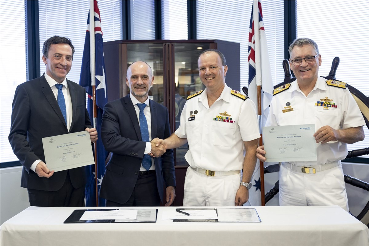 Navantia Australia Signs Landmark Designer Support Contract to Support RAN Fleet  Navantia &copy;
