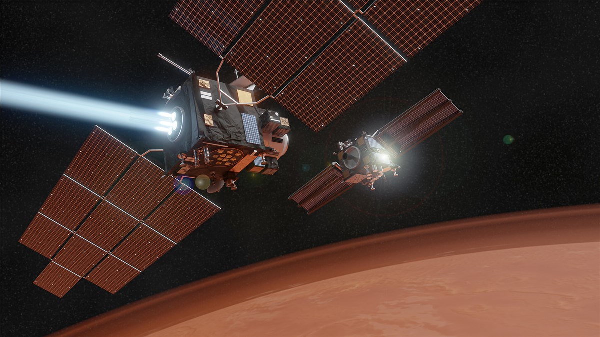 ESA and JAXA Strengthen Ties on Moon and Mars Exploration LightShip - ESA's martian tug ESA &copy;