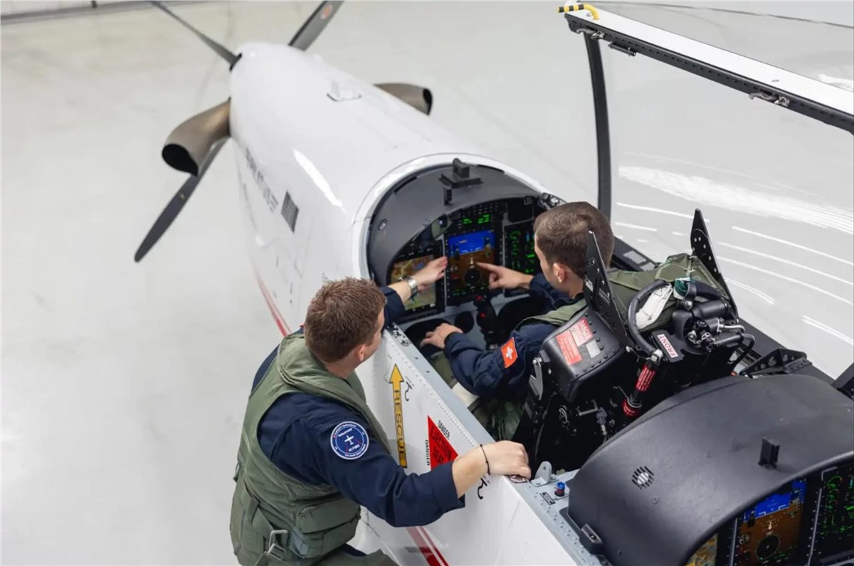 Garmin G3000 Prime Selected for Pilatus PC-7 MKX Military Training Aircraft  Garmin International Inc. &copy;