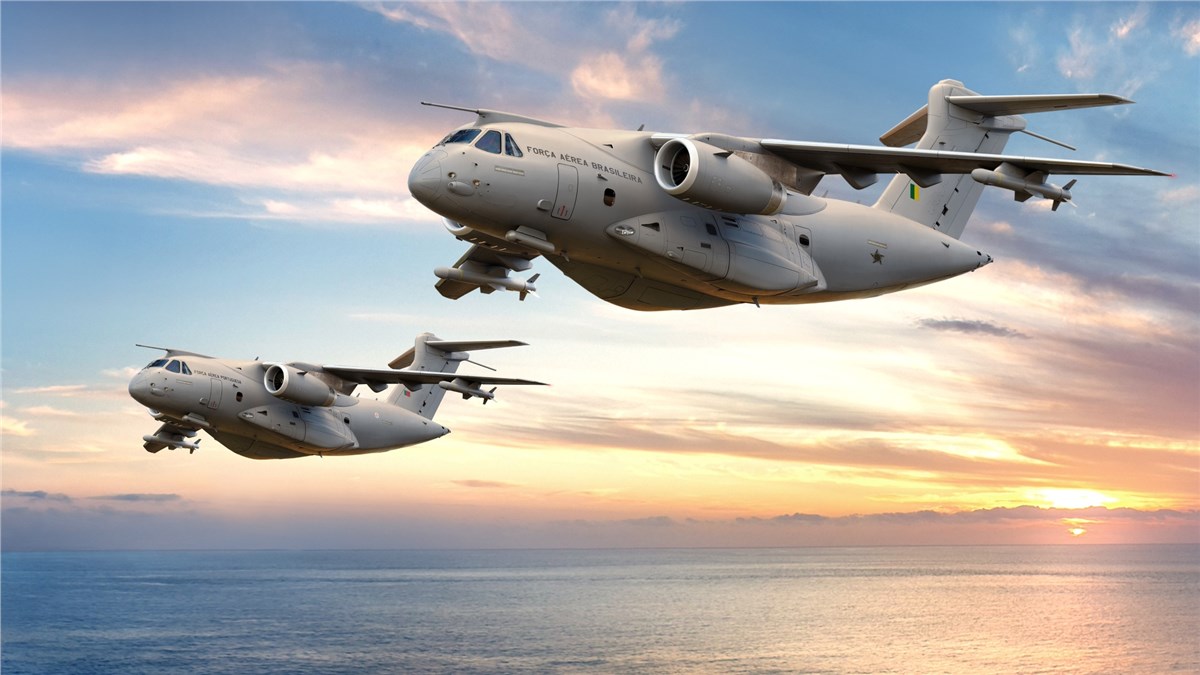 Portuguese AF joins Embraer and The Brazilian AF Studies to provide KC-390 with ISR capabilities  Embraer &copy;