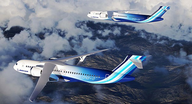 Astronics to Provide Advanced Frequency Converter for NASA-Boeing X-66 Demonstrator Aircraft  Boeing &copy;