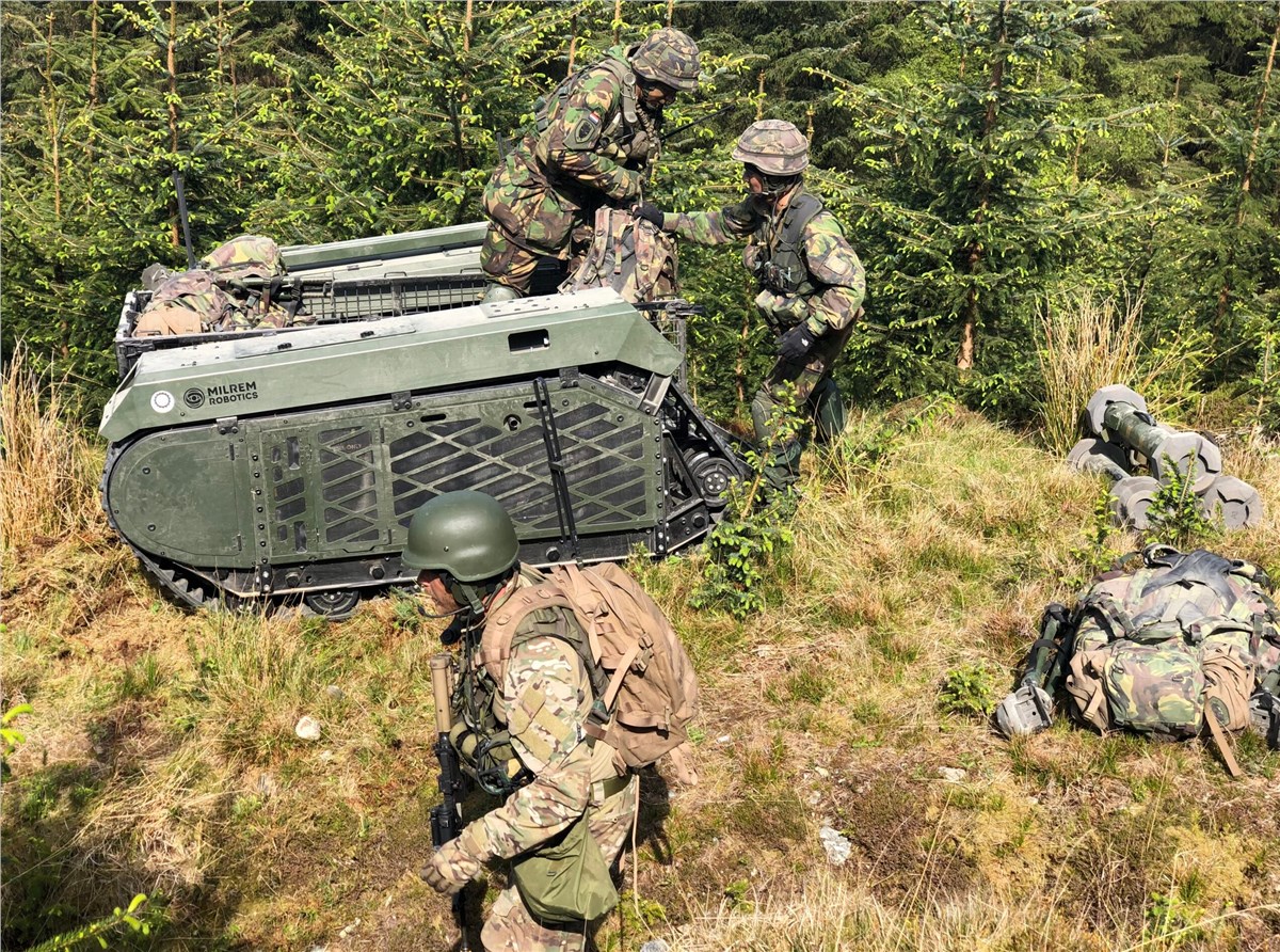 EINSA to Market Milrem Robotics Unmanned Systems in Spain  Milrem Robotics &copy;