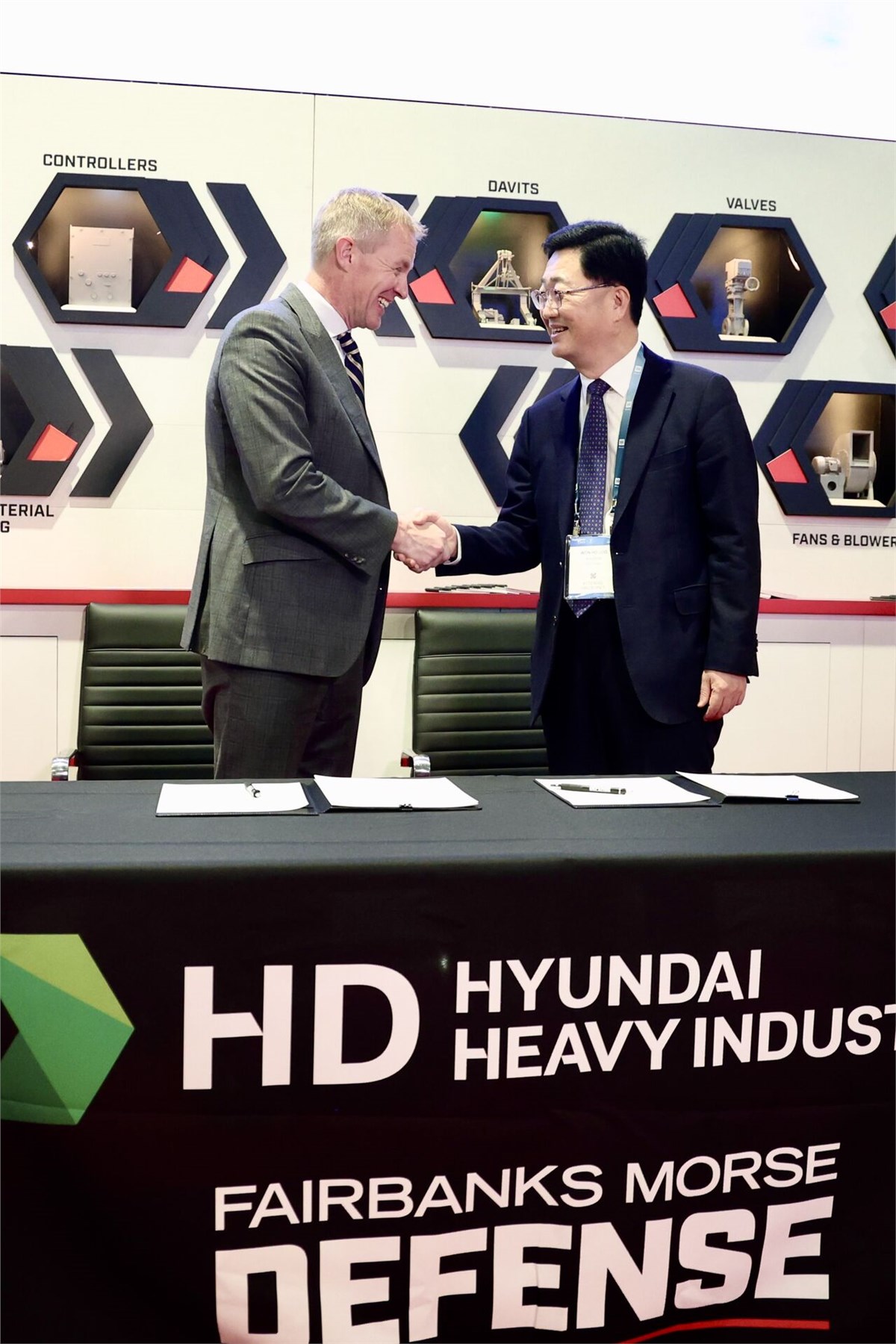 FMD, HD Hyundai Heavy Industries Sign MoU to Strengthen Maritime Defense  Fairbanks Morse Defense &copy;