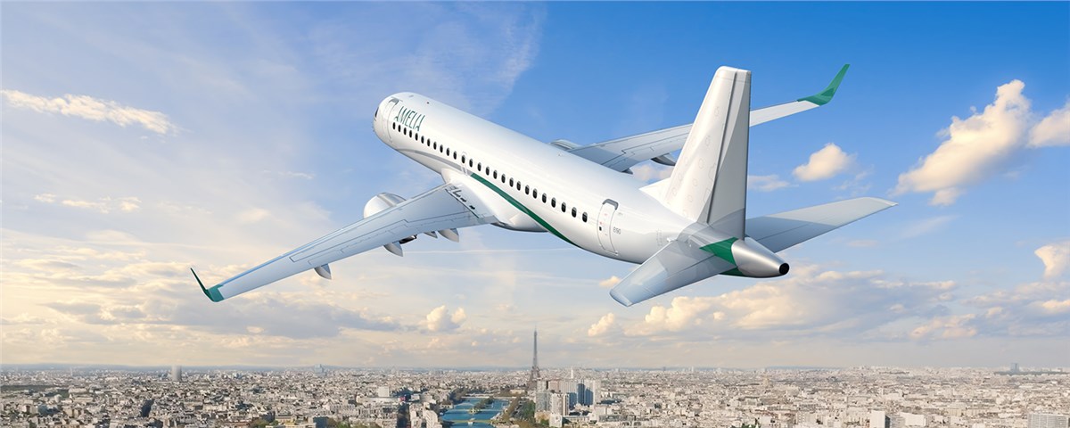 CDB Aviation Delivers 2 E190s to Amelia  CDB Aviation &copy;