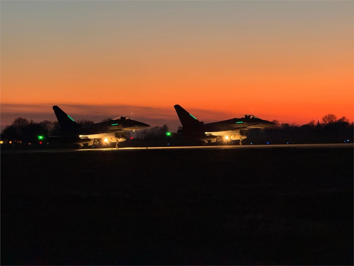 Eurofighter Plays Key Role in Ramstein Flag  Eurofighter Typhoon &copy;