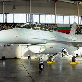 Image - LM and Bulgaria Mark Arrival of 1st Bulgaria F-16 Block 70 Jet