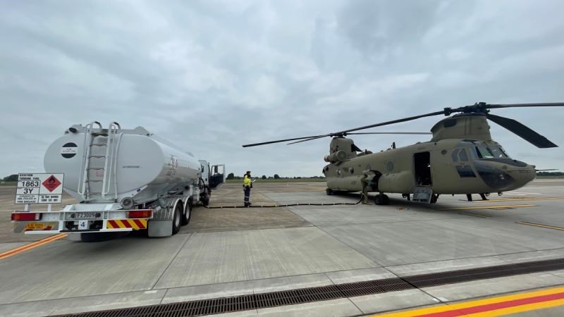 Loading Up on Sustainable Aviation Fuel  Captain Bonnie Hunt &copy;