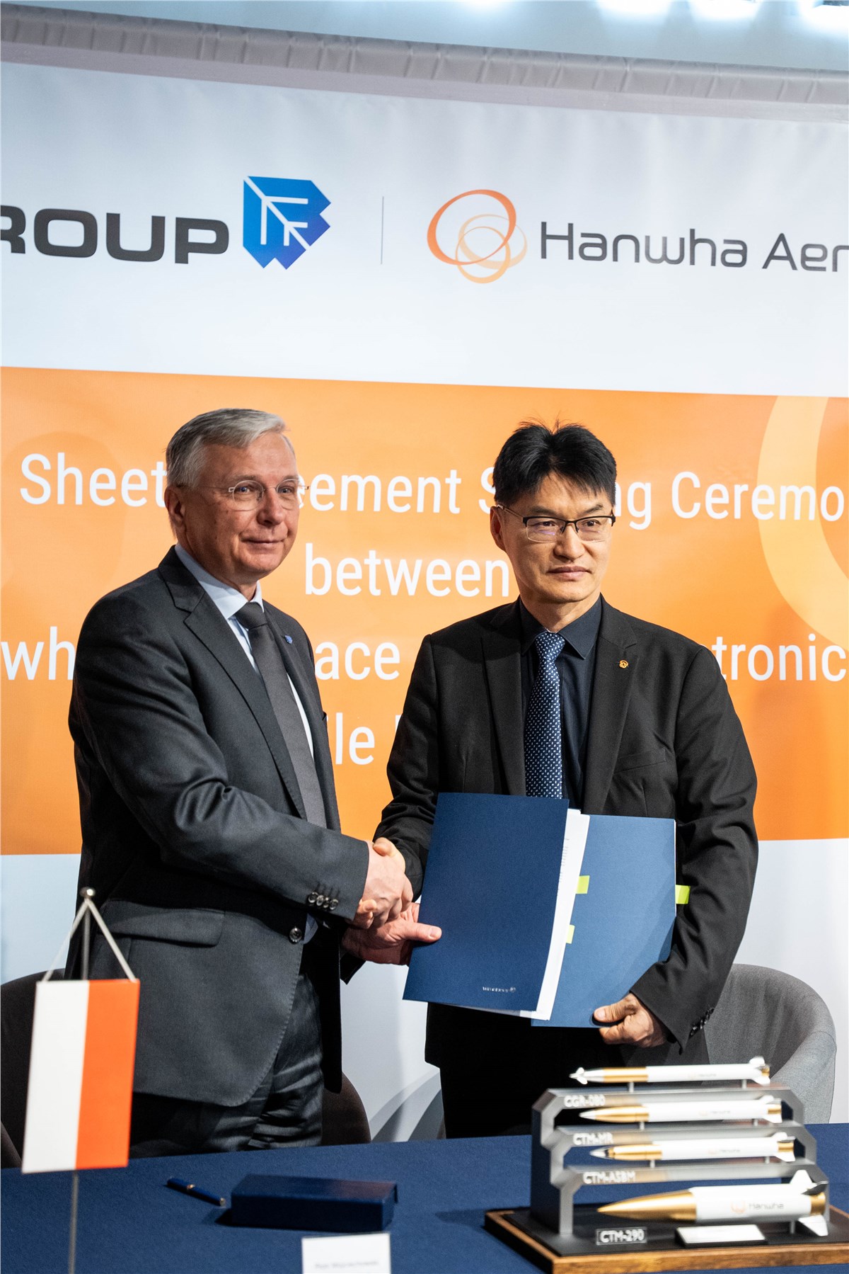 Hanwha and WB Group Sign Term Sheet Agreement for Guided Missile JV in Poland  Hanwha Aerospace &copy;