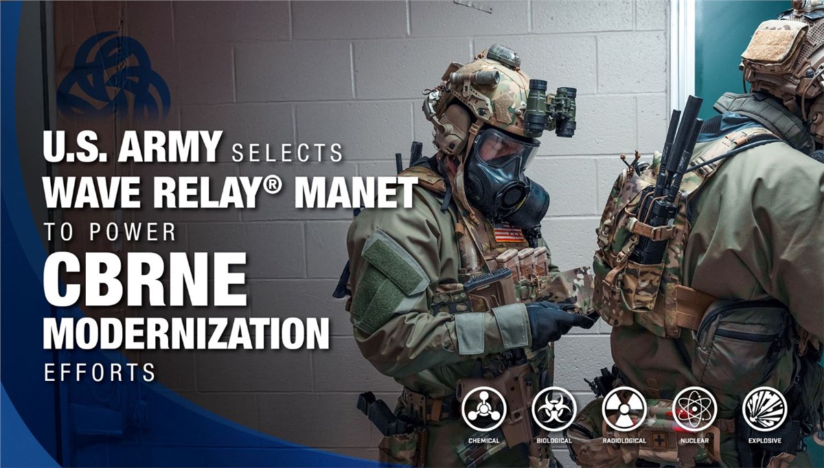 US Army Selects Persistent Systems to Power CBRNE Modernization Efforts With Wave Relay MANET  Persistent Systems &copy;