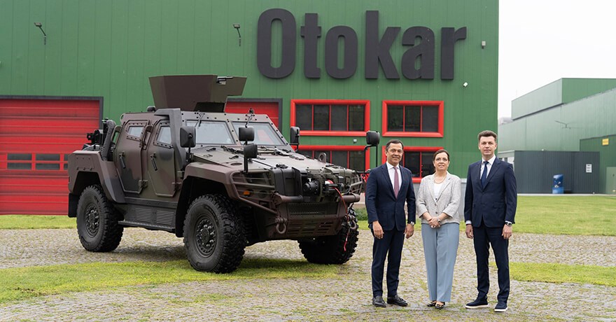 Otokar COBRA II Armored Vehicles to be Manufactured in Romania  Otokar &copy;