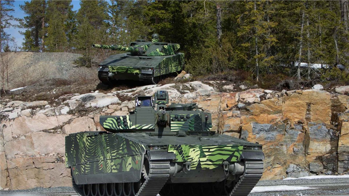 Ballistic Protection for CV90  Integris &copy;