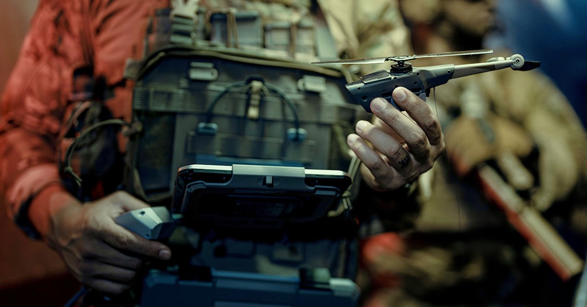 Teledyne FLIR Defense Unveils Multiple Upgrades to Black Hornet 4 Nano-Drone at SOF Week  Teledyne FLIR LLC &copy;