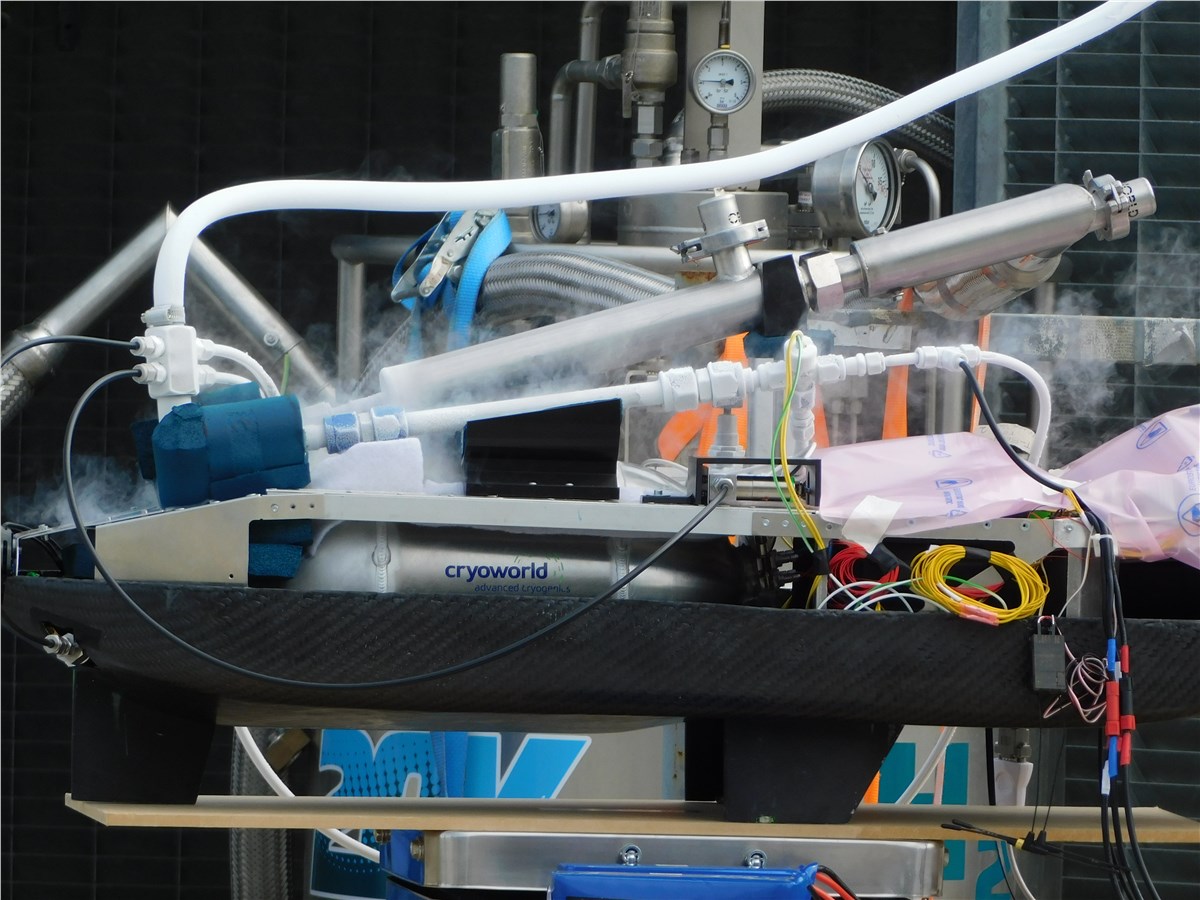 AeroDelft 1st Student Team to Test Liquid Hydrogen Aircraft Propulsion System  TU Delft &copy;