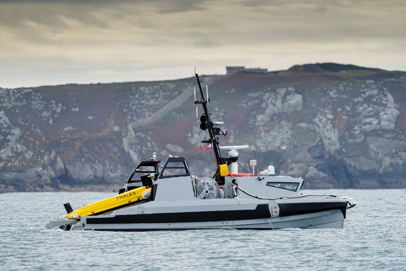 Thales to Provide a Cyber-Secured and AI-Powered Autonomous Mine Countermeasures System to the Republic of Singapore Navy  Eloi Stichelbaut  PolaRyse &copy;