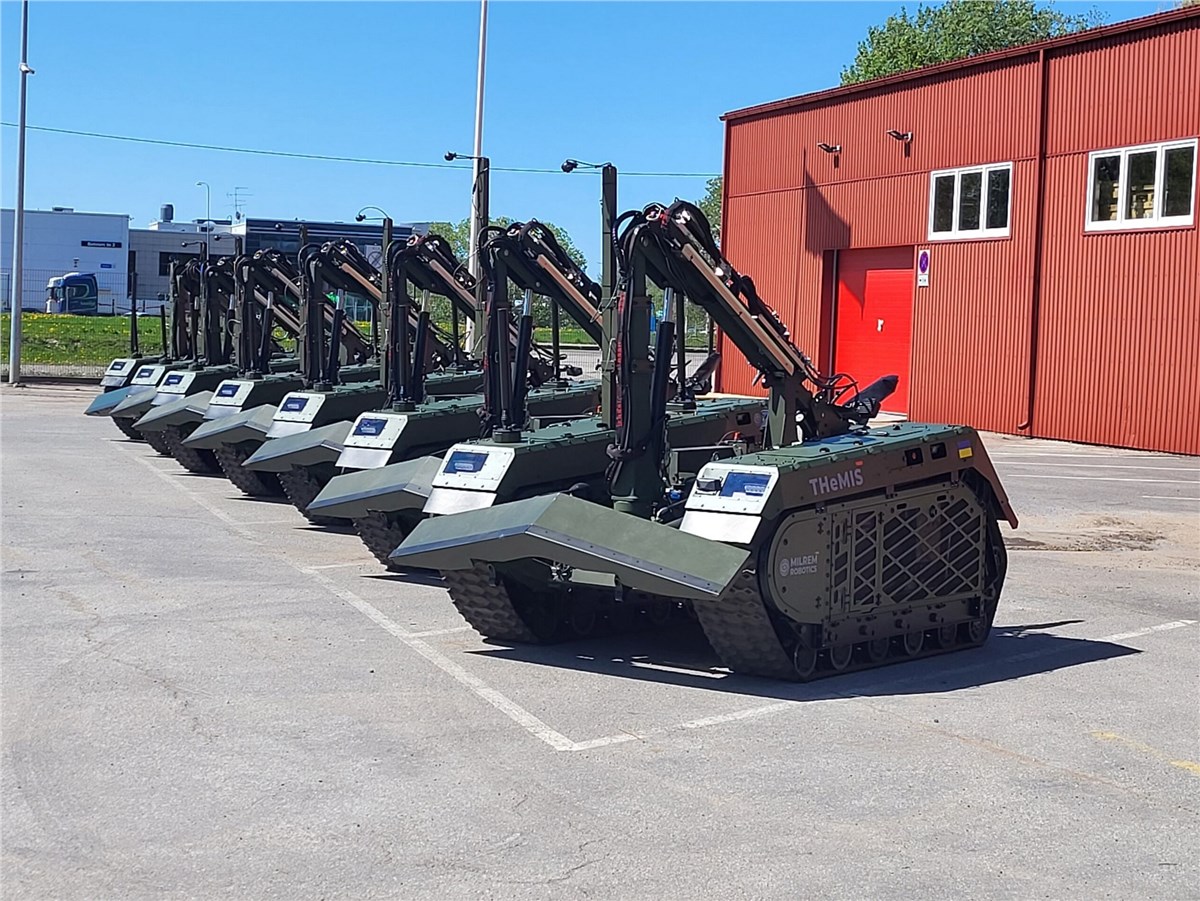 Milrem Robotics to Provide 6 THeMIS UGVs to CNIM Systemes Industriels intended for Ukraine  Milrem Robotics &copy;