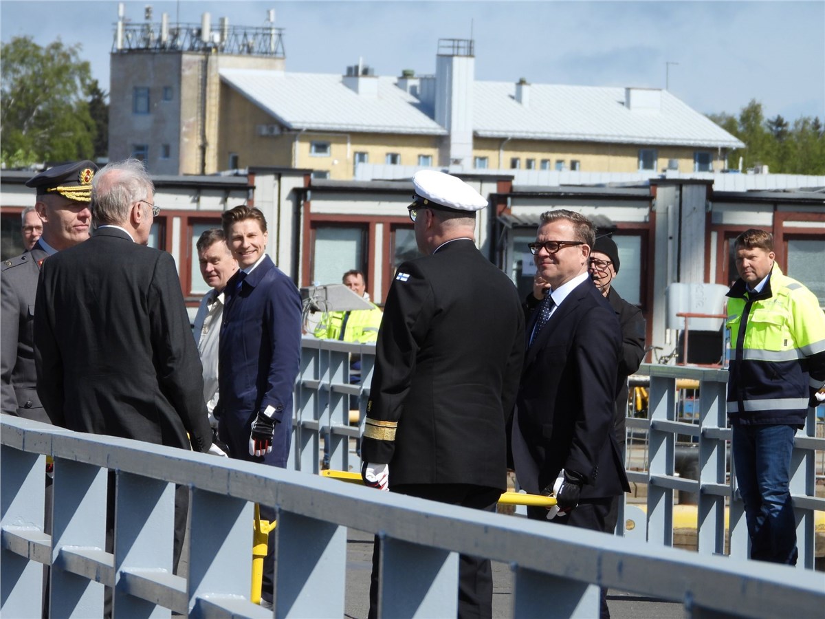 The First Multi-purpose Corvette Built at Rauma Shipyard has Been Launched  Rauma Marine Constructions &copy;